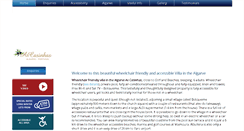 Desktop Screenshot of algarvewheelchairholidays.com